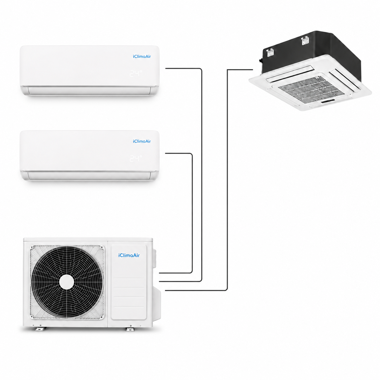 Free Match Multi-Split AC Produttore