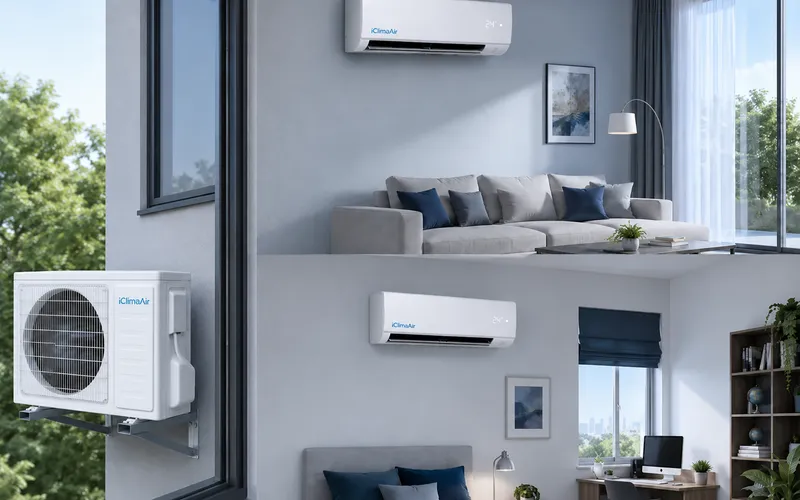 One Outdoor Unit. Up to 5 Rooms.