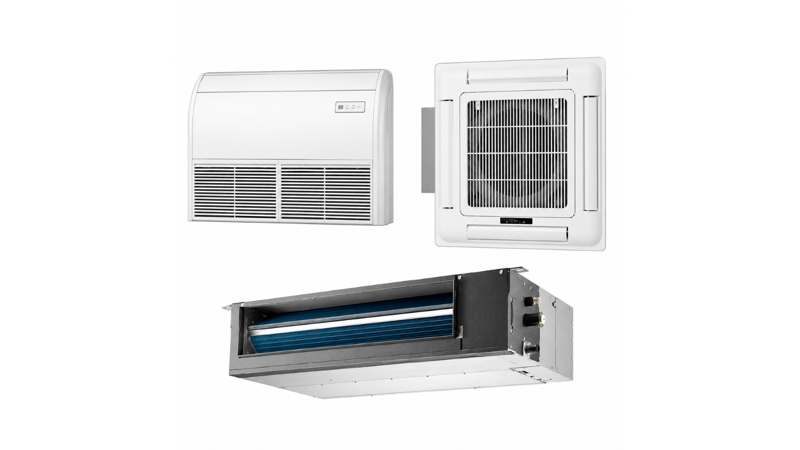iClima light commercial VRF system: ceiling-floor, cassette and ducted units