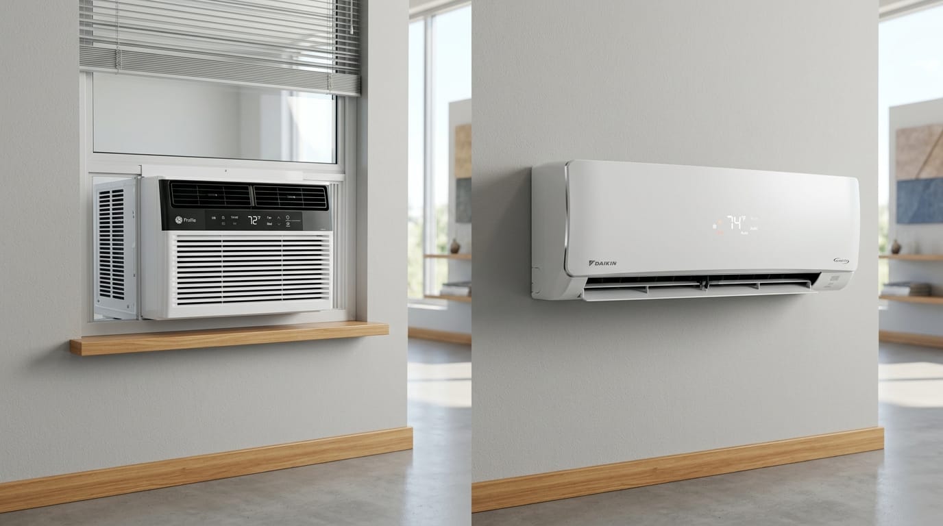 Window AC vs Split AC: Cost, Noise, Efficiency and Installation