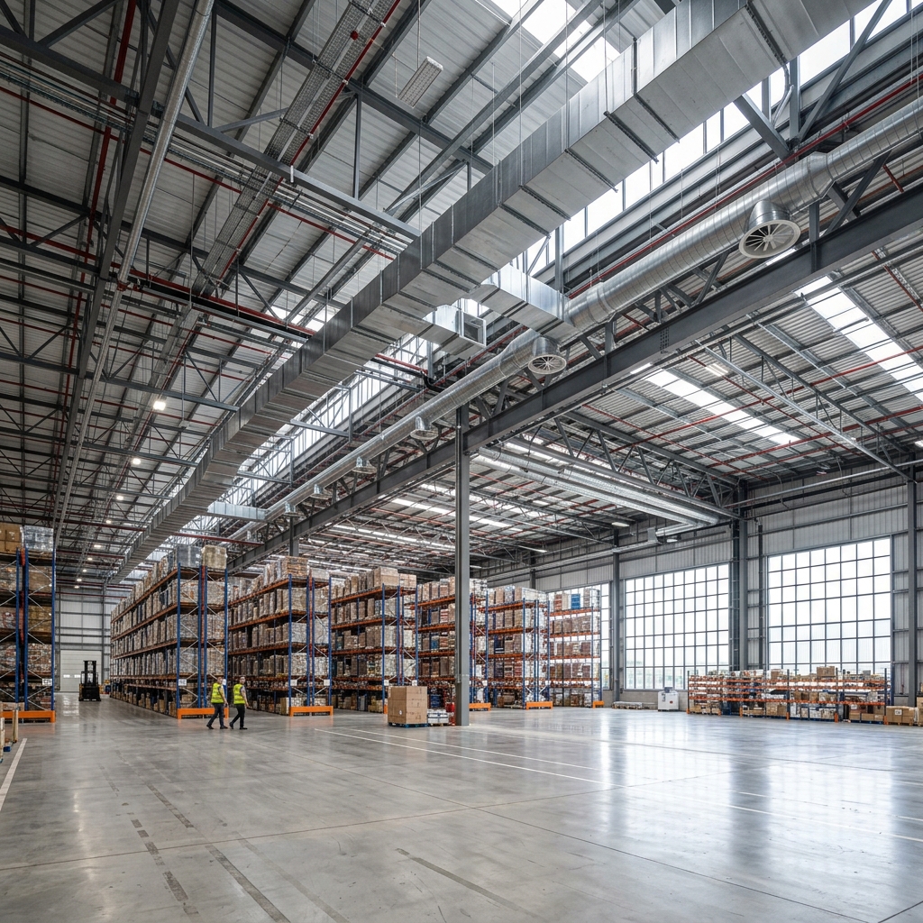 Magazzini & Industrial air conditioning application