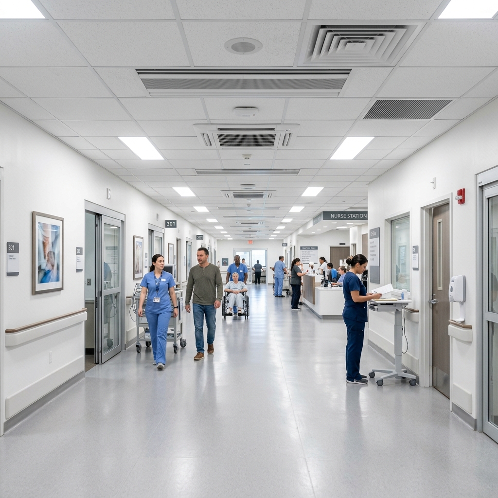 Healthcare & Clinics air conditioning application